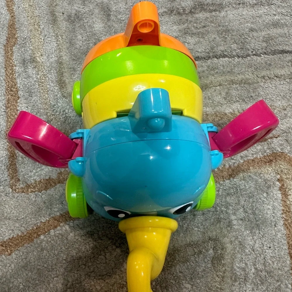 Toomies Jumbo Jamboree Colorful Elephant Pull Toy